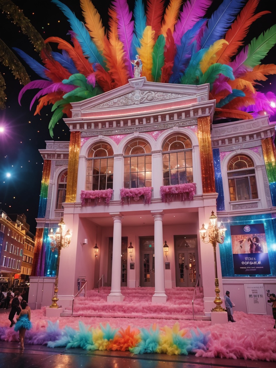 Gärtnerplatztheater mit viel Plüsch